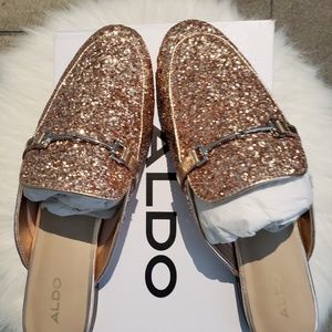 Aldo Alarewia gold loafers